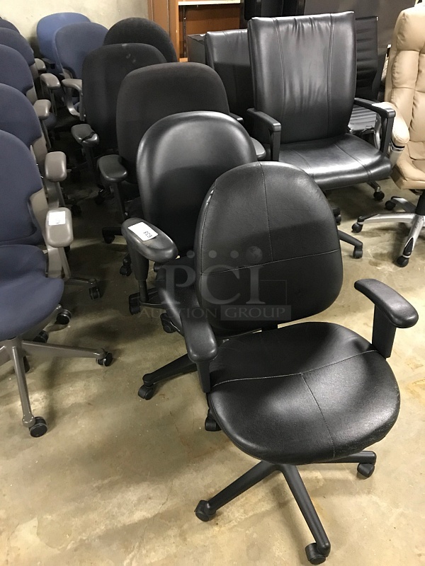 Eight Task Chairs