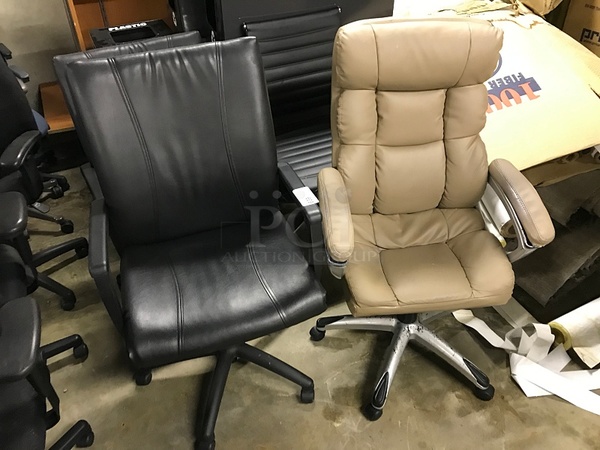 Four Executive Desk Chairs