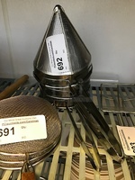 Two Conical Strainers