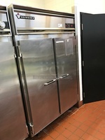 Victory FS-2D-S7 UltraSpec Series Freezer Featuring Secure-Temp Technology, Reach-In Two Door, 115v 1ph, Tested & Working!