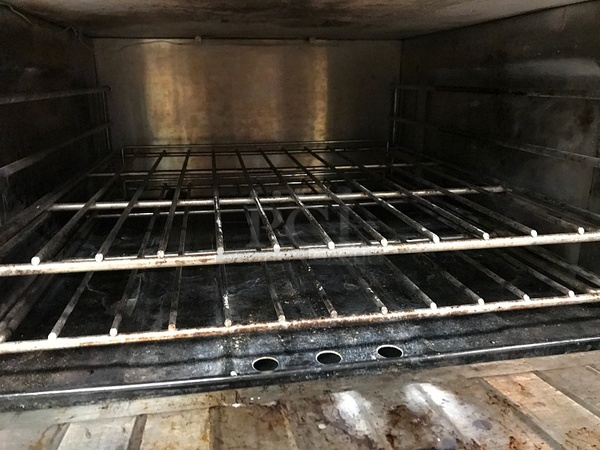 US Range 6 Eye Burner Natural Gas Range w/ Standard Oven & Salamander, Tested & Working! - Image 4 of 5