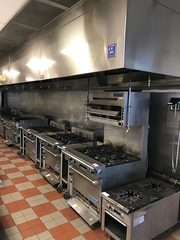 Caddy Stainless Steel Type 2 Kitchen Grease Hood, Package Includes Fire Suppression System& Intelli-Hood Management System, Tested & Working! - Image 2 of 12