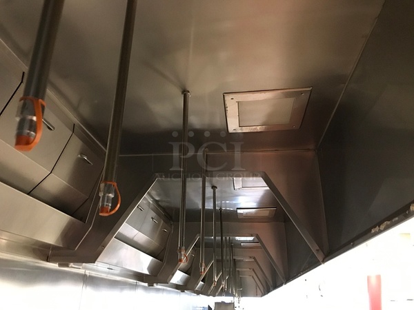 Caddy Stainless Steel Type 2 Kitchen Grease Hood, Package Includes Fire Suppression System& Intelli-Hood Management System, Tested & Working! - Image 4 of 12