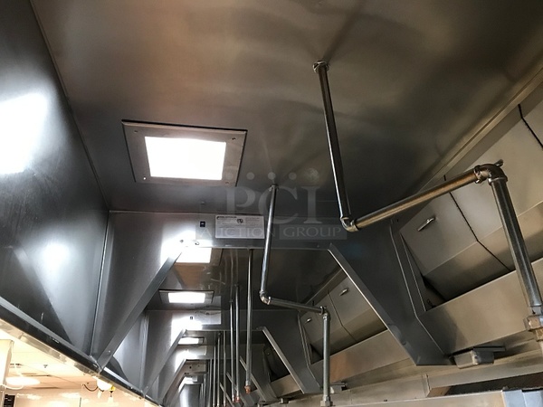 Caddy Stainless Steel Type 2 Kitchen Grease Hood, Package Includes Fire Suppression System& Intelli-Hood Management System, Tested & Working! - Image 9 of 12