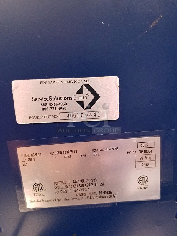 Electrolux HSPPAN Countertop Electric Panini Press, 208v 1ph, Tested & Working! - Image 3 of 3