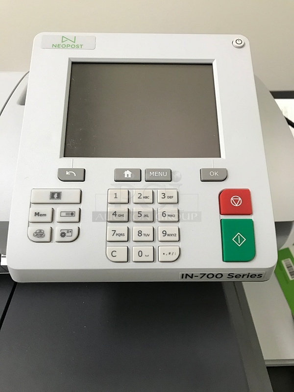 Neopost IN-700 Series Postal Scale & Meter System, 115v 1ph, Tested & Working! - Image 2 of 3
