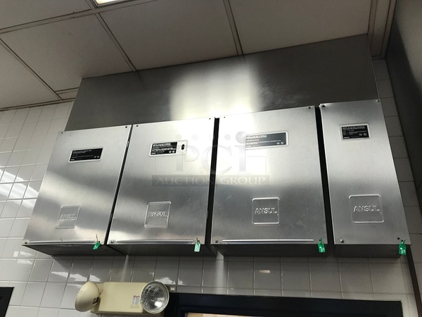 Caddy Stainless Steel Type 2 Kitchen Grease Hood, Complete Package Includes Fire Suppression System, Exhaust Fans & Intelli-Hood Management System, Tested & Working! (Buyer to Remove) - Image 5 of 6