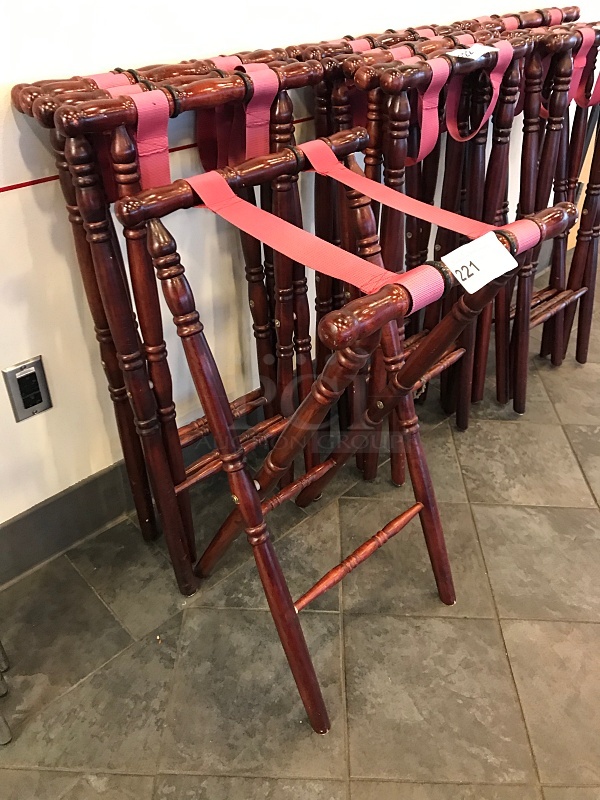 Three Wooden Waitress Stands - Image 1 of 1