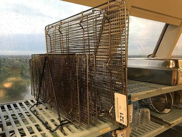 Assorted Cooling Racks on Drying Stand - Image 1 of 1