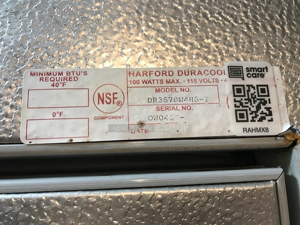 AMAZING CONDITION! Harford Combination Walk Through Cooler / Freezer Walk-In, 12' Refrigerator & 12' Freezer. Insulated Floor Throughout, 208V, Tested & Working! BUYER MUST DISASSEMBLE & REMOVE. (Racks NOT included) - Image 5 of 10