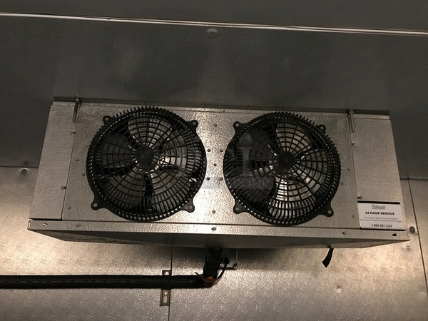 AMAZING CONDITION! Harford Combination Walk Through Cooler / Freezer Walk-In, 12' Refrigerator & 12' Freezer. Insulated Floor Throughout, 208V, Tested & Working! BUYER MUST DISASSEMBLE & REMOVE. (Racks NOT included) - Image 8 of 10