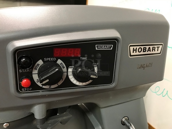 LIKE NEW! Hobart Legacy HL200 20 Qt. Commercial Planetary Stand Mixer w/ Accessories & 15 Minute Timer, Includes Stainless Steel Stand on Casters, 120v 1ph, Tested & Working (See Video)! - Image 6 of 6