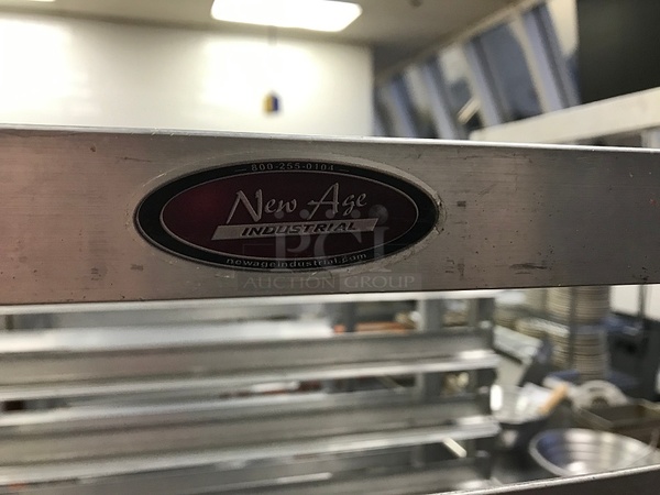 Welded Aluminum Speed Rack on casters - Image 2 of 2