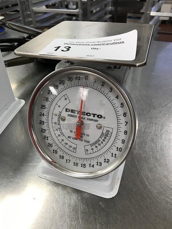 Detecto 32 Oz Portion Control Scale - Image 1 of 2