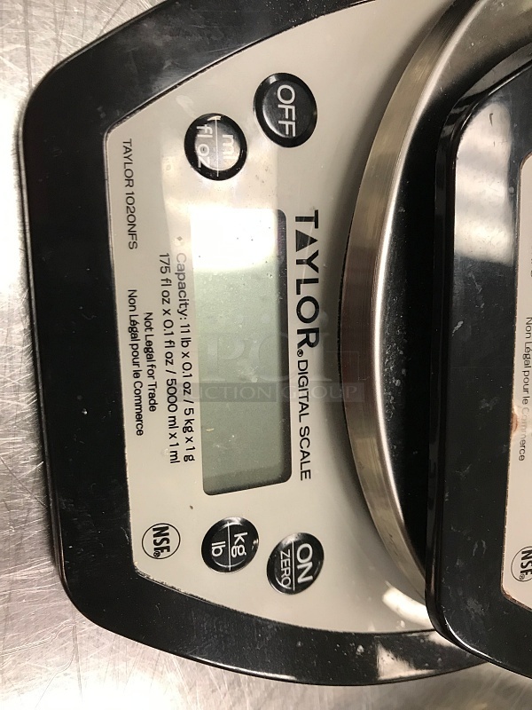 Two Taylor Digital Scales, Tested & Working! - Image 2 of 2