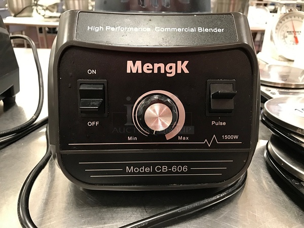 MengK Countertop Blender w/ Variable Speed Control & Pulse Settings, 115v 1ph, Tested & Working! - Image 2 of 2