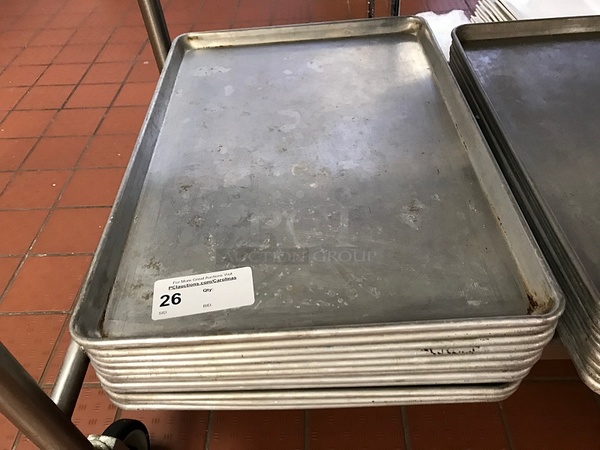 Dozen Aluminum Full Size Sheet Pans