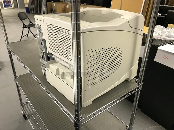 HP LaserJet 4250tn B&W Printer w/ Extra 500-Sheet Tray, 45 ppm print speed, up to 1,200 dpi resolution, 115v 1ph, Tested & Working! - Image 2 of 3