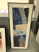 Two Abstract Framed Poster Prints