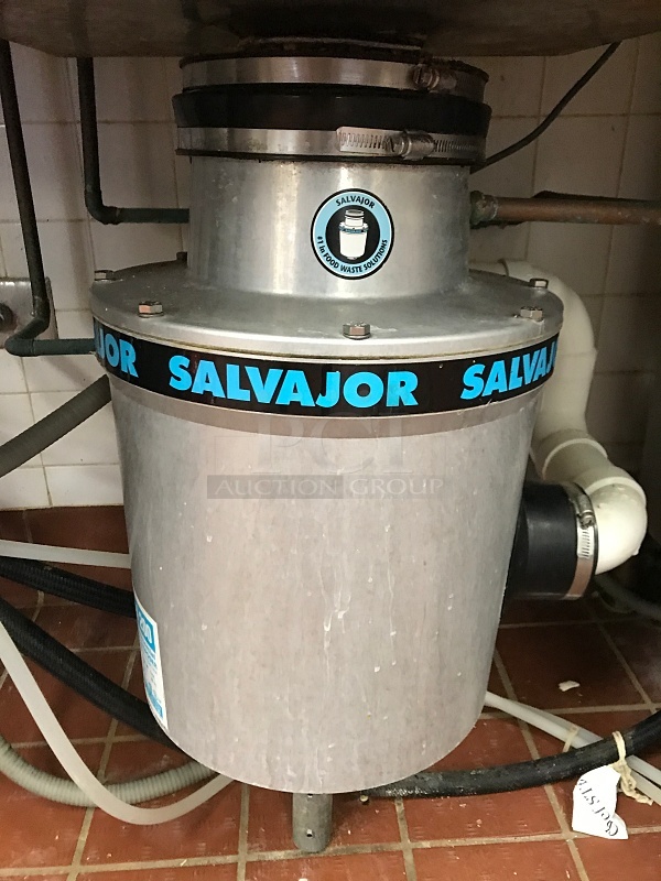Clean & Dirty Side Dish Machine Tables w/ Rinse Sink, Insinkerator & Pre Rinse Spray Arm - Image 4 of 6