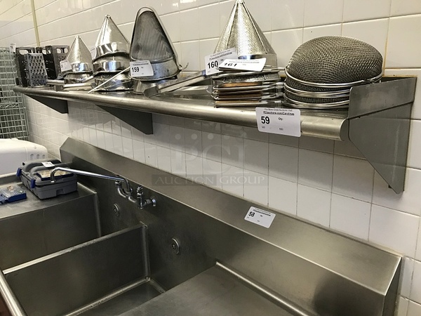 Stainless Steel Wall Shelf