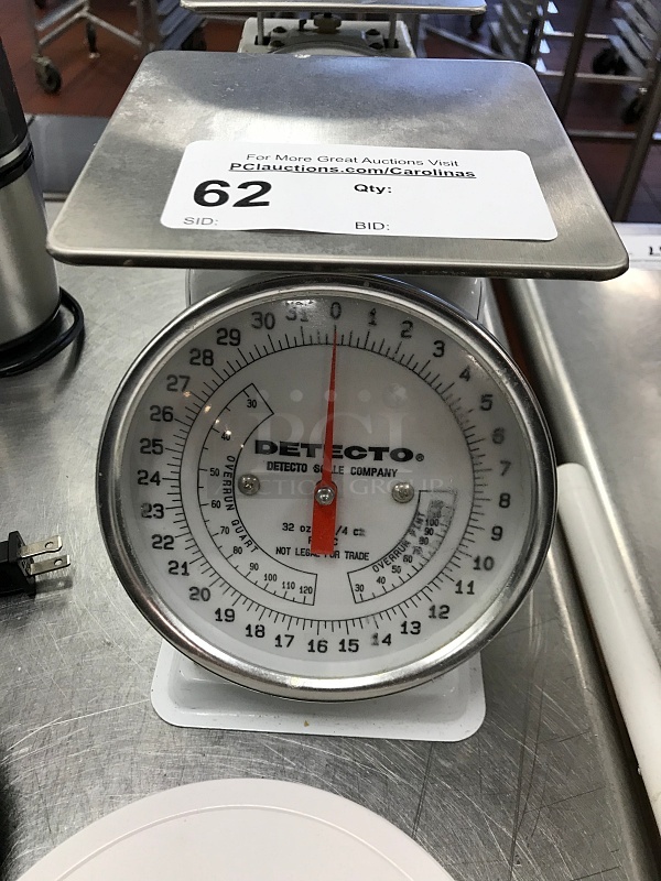 Detecto 32 Oz Portion Control Scale