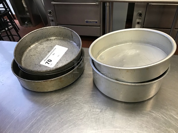 Five Cake Pans