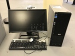 HP Z400 PC Workstations w/ 22" HP Monitors & Windows Installed (2x bid)