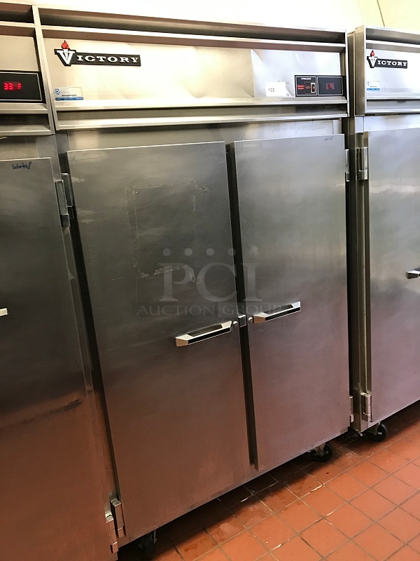 Victory FS-2D-S7 UltraSpec Series Freezer Featuring Secure-Temp Technology, Reach-In Two Door, 115v 1ph, Tested & Working! - Image 1 of 5