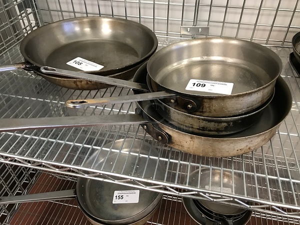 Three Saute Pans