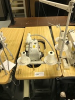 Siruba 747H Industrial 4 Thread Overlocker w/ Table & Servo Motor, 115v 1ph, Tested & Working!