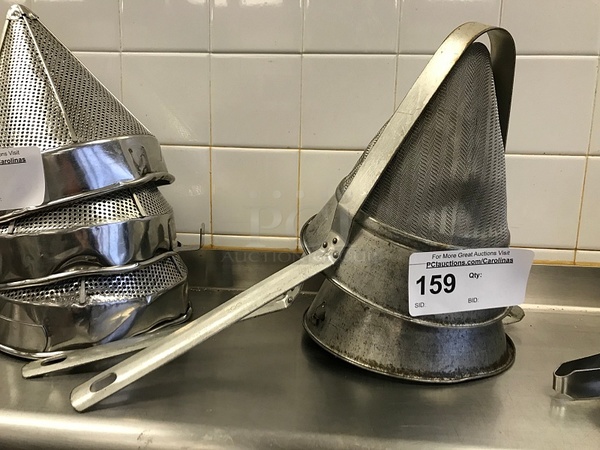 Two Conical Strainers