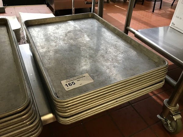 Dozen Aluminum Full Size Sheet Pans