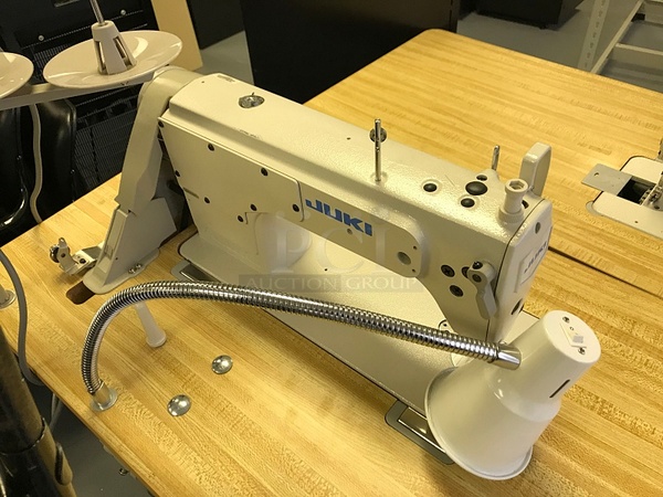 Juki DDL-8700 High-speed Single Needle Straight Lockstitch Industrial Sewing Machine w/ Table & Servo Motor, 115v 1ph, Tested & Working! - Image 3 of 3