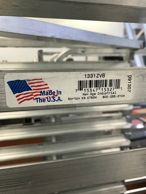 Aluminum Speed Rack on Casters - Image 2 of 2