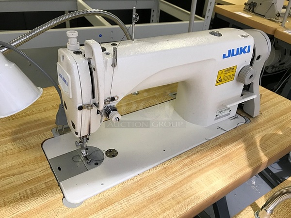 Juki DDL-8700 High-speed Single Needle Straight Lockstitch Industrial Sewing Machine w/ Table & Servo Motor, 115v 1ph, Tested & Working! - Image 3 of 3