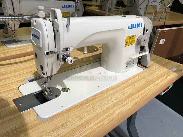 Juki DDL-8700 High-speed Single Needle Straight Lockstitch Industrial Sewing Machine w/ Table & Servo Motor, 115v 1ph, Tested & Working! - Image 2 of 3