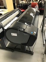 HP Designjet Z2100 Photo Printer, Large Format Up To 24 Inches, Page or Roller Fed w/ Cutter, 115v 1ph, Tested & Working!