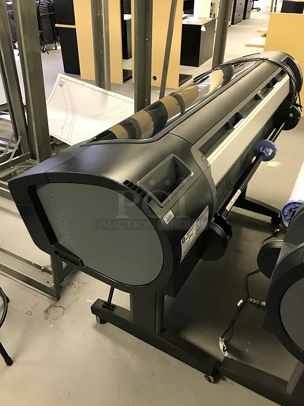 HP Designjet Z2100 Photo Printer, Large Format Up To 24 Inches, Page or Roller Fed w/ Cutter, 115v 1ph, Tested & Working! - Image 3 of 4