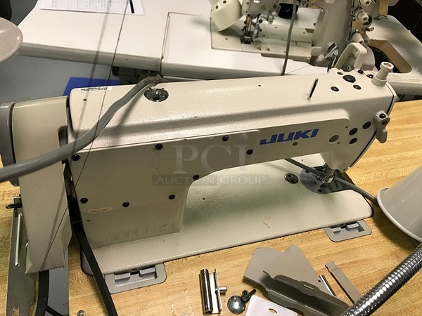 Juki DDL-8700 High-speed Single Needle Straight Lockstitch Industrial Sewing Machine w/ Table & Servo Motor, 115v 1ph, Tested & Working! - Image 3 of 3