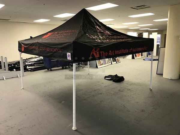 EzUp Instant Shelter Includes Professional Grade Fabric Top, Folding Frame & Cover Bag - Image 4 of 4