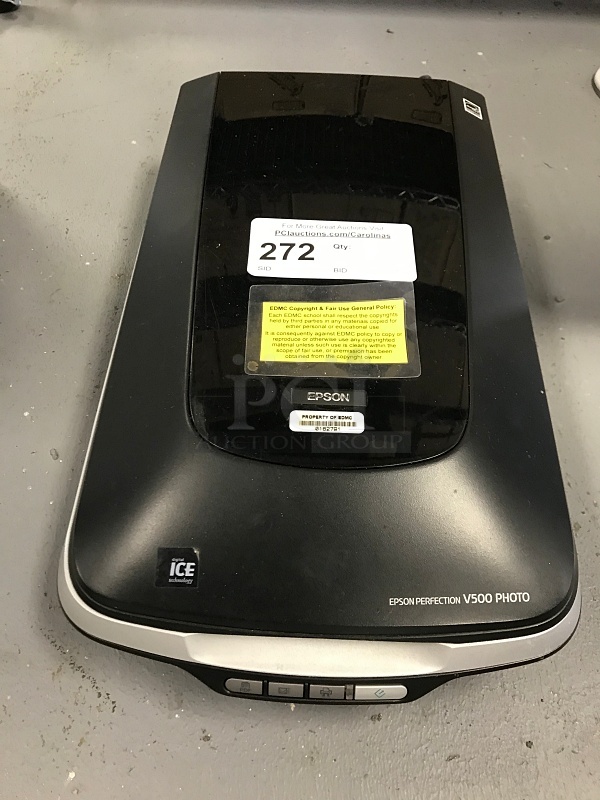Epson Perfection V500 6400 DPI Photo Scanner, 115v 1ph, Tested & Working! - Image 1 of 2