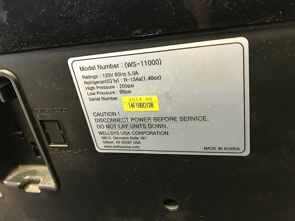 OneSource Water WS-11000 Hot & Cold Water Plumbed Fountain, 115v 1ph, Tested & Working! - Image 3 of 3
