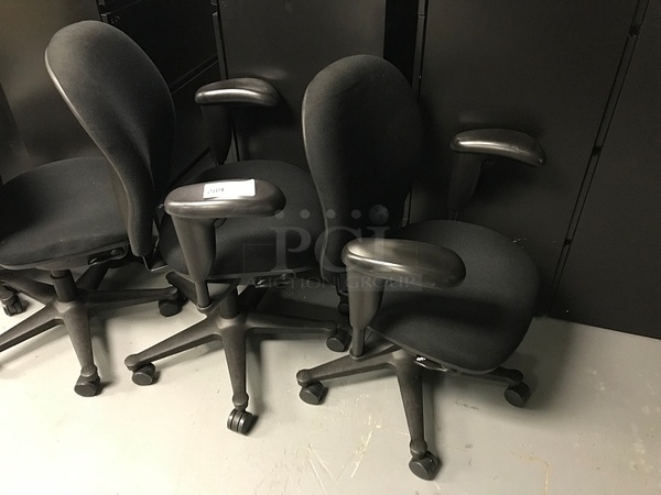 Two Herman Miller Task Chairs w/ Arms