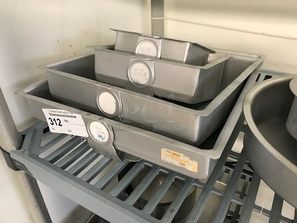 Assorted Sized Sheet Cake Forms - Image 1 of 2