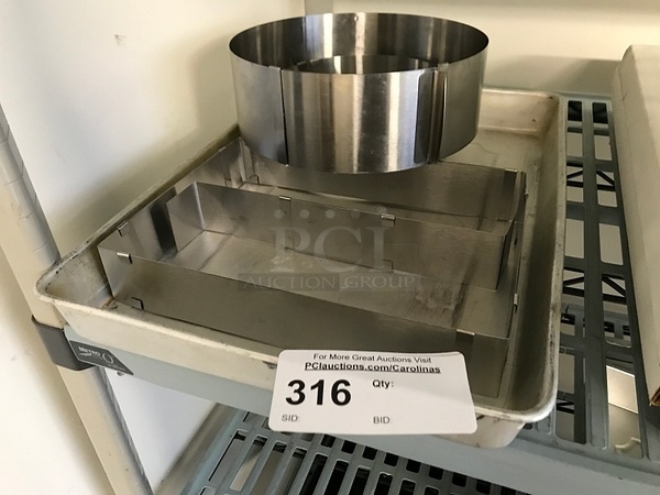 Assorted Cake Forms - Image 1 of 1