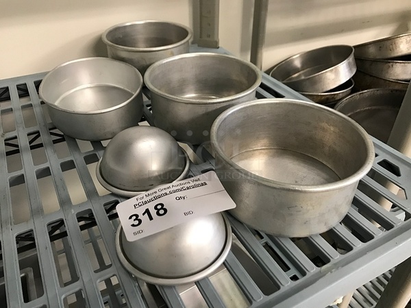 Assorted Cake Pans & Forms
