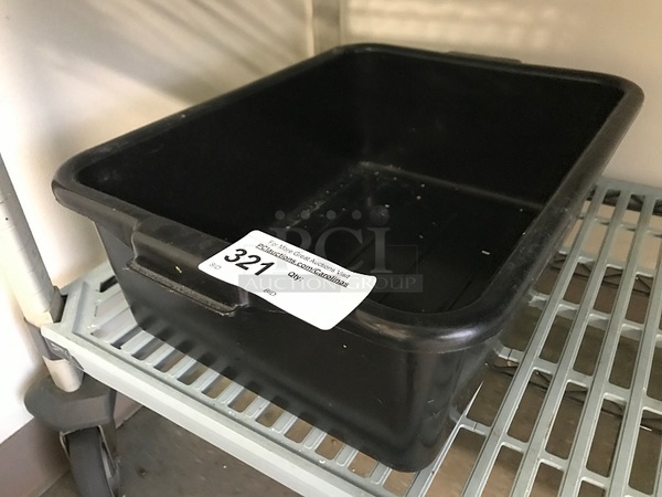 Black Plastic Bus Tub - Image 1 of 1