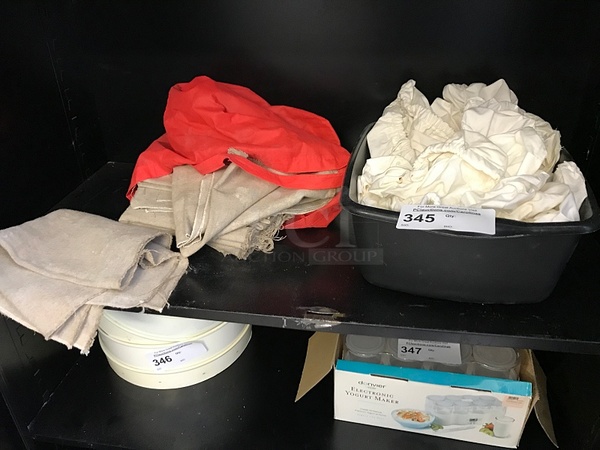 Cheese & Hessian Cloths - Image 1 of 3