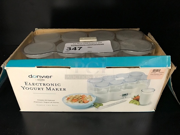 Donvier Electronic Yogurt Maker